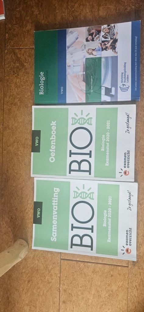 VWO Biologie Oefenpakket - Samenvatting & Oefenboek, Ophalen of Verzenden, Zo goed als nieuw, VWO, Biologie