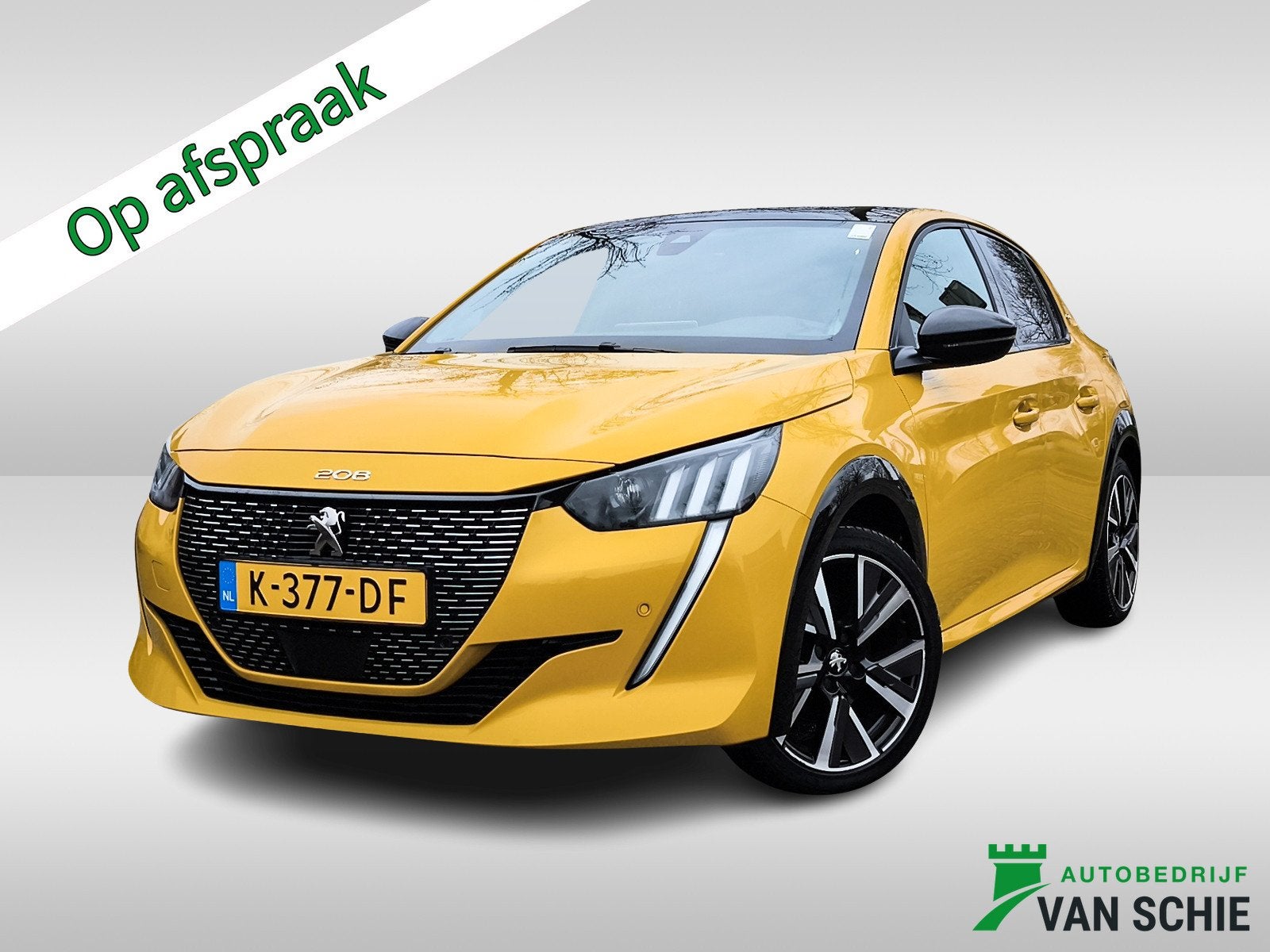 Peugeot 208 1.2 PureTech GT-Line 1e-Eig. & Dealer-Onderh BOV, Auto's, 101 pk, Gebruikt, Handgeschakeld, 1065 kg