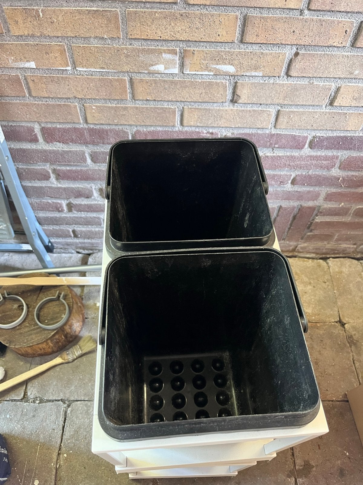 Ikea Utrusta afvalemmers, Ophalen, Kunststof, Gebruikt, 75 – 100