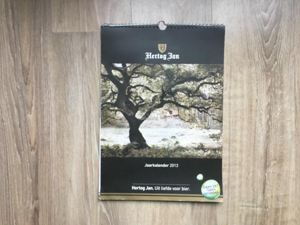 bier kalender Hertog Jan brouwerij 2013 liefde voor bier, Verzamelen, Biermerken, Verzenden, Nieuw, Overige typen, Hertog Jan