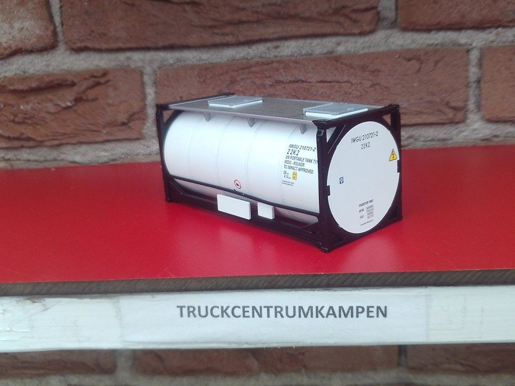 WSI  20  FT  Tankcontainer  Black., Ophalen of Verzenden, Nieuw, Bus of Vrachtwagen, Wsi