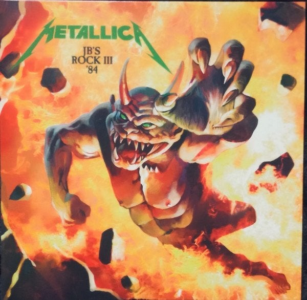 Metallica - JB's rock III '84 1lp yellow vinyl limited ed., Cd's en Dvd's, Vinyl | Hardrock en Metal, LP, Geseald, Heavy metal