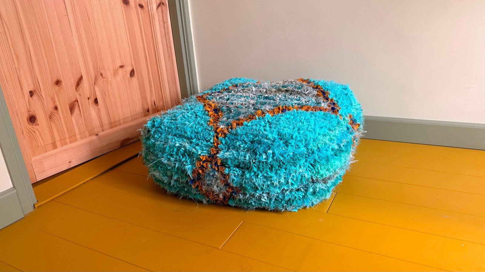 Poufs and Pillows Vloerkussen - Origineel Design, Ophalen, Overige merken, Gebruikt, Meerkleurig