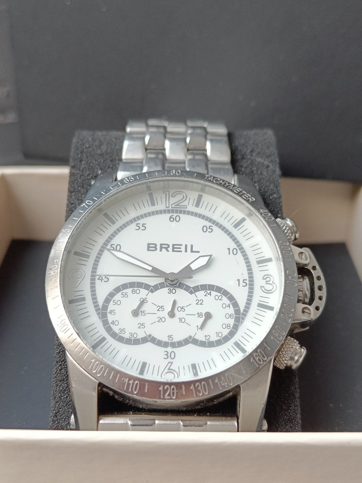 Breil Aviator TW1142, Ophalen of Verzenden, Grijs, IOS, Breil
