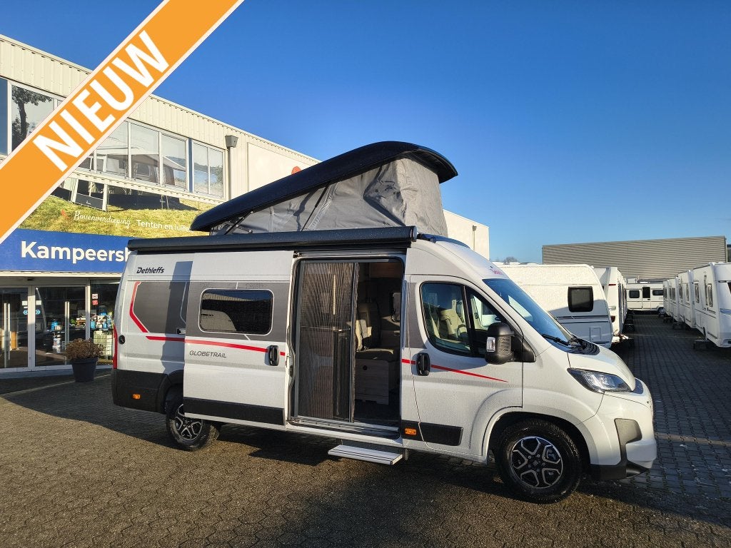 Dethleffs Globetrail 640 ES - automaat - slaapdak, Automaat, Buscamper of Camperbus, Ringverwarming, Fiat