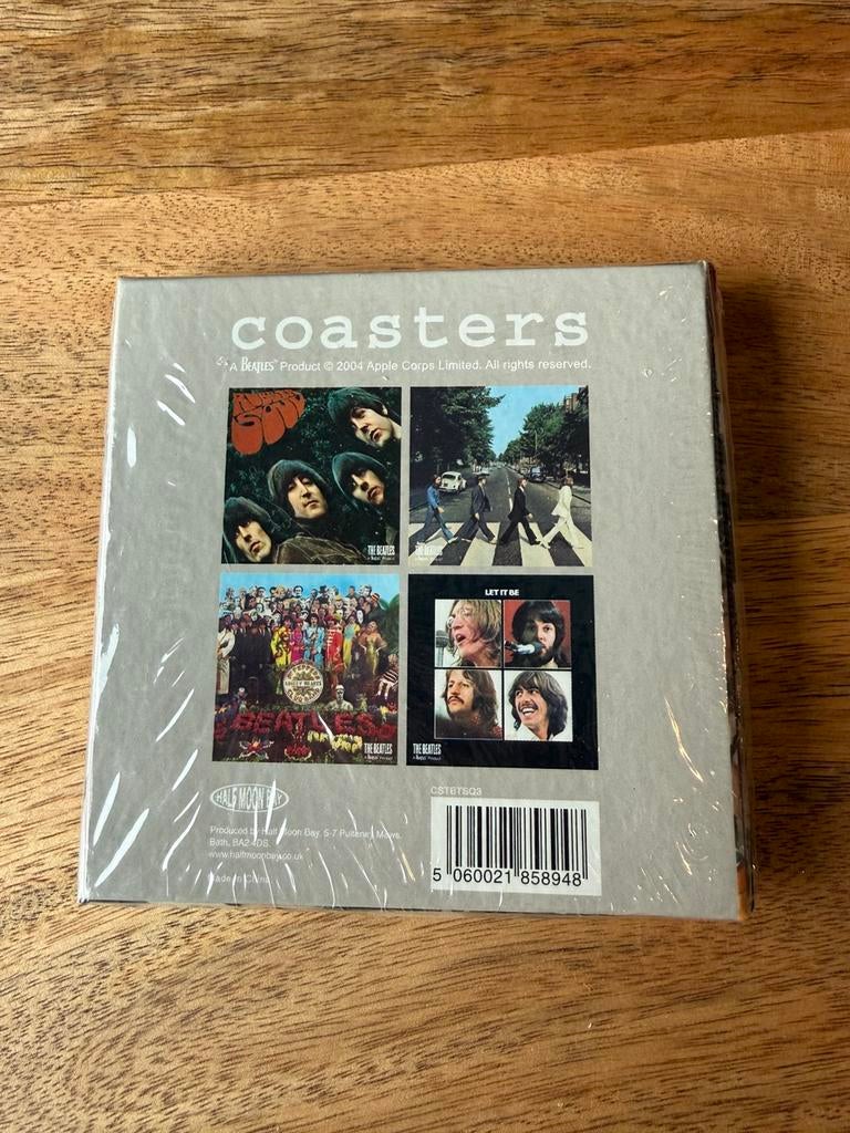 The Beatles - Coasters - 4 pieces sealed (New), Ophalen of Verzenden