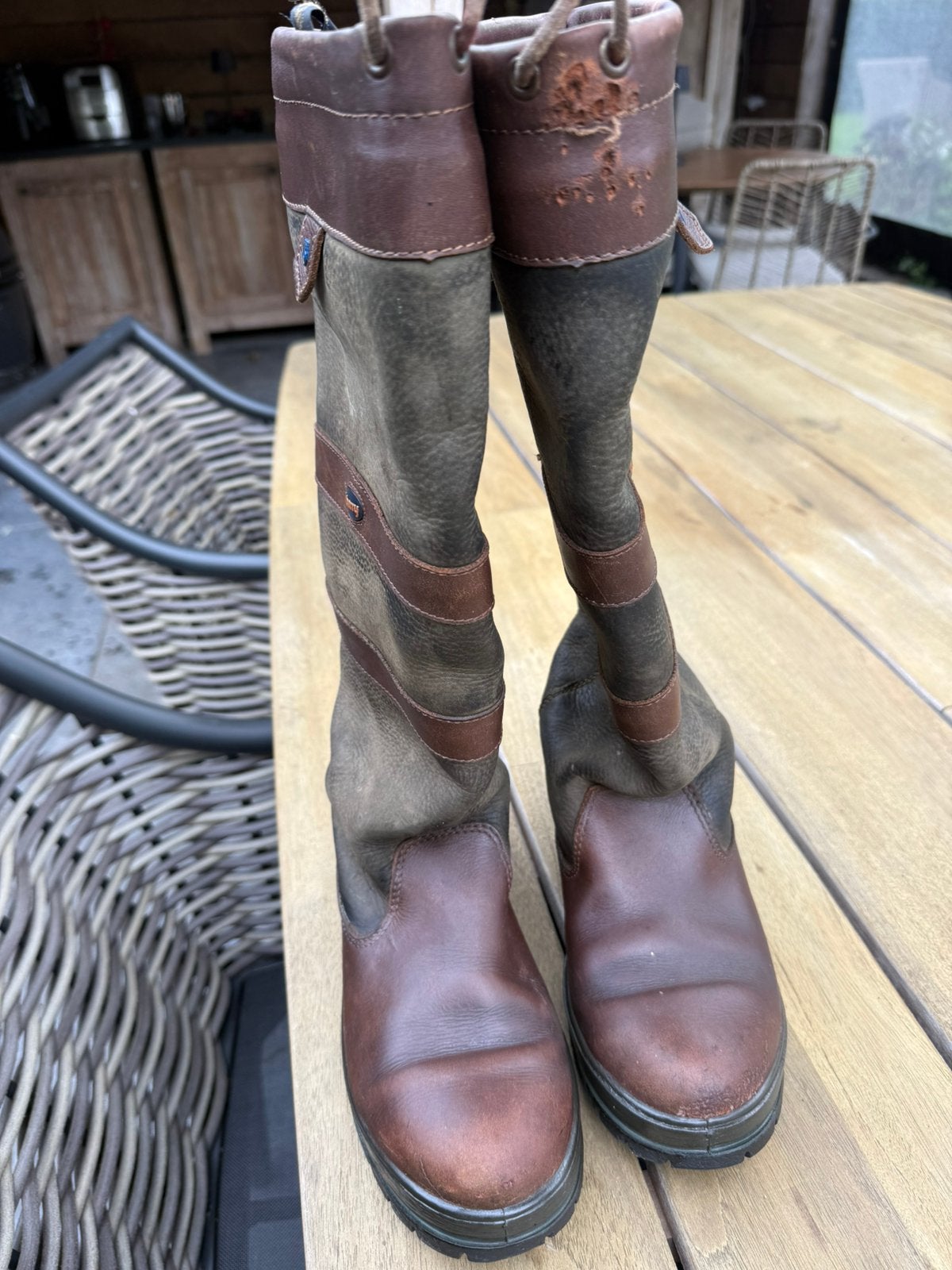 Dubarry laarzen, Ophalen of Verzenden, Gedragen, Bruin, Boots