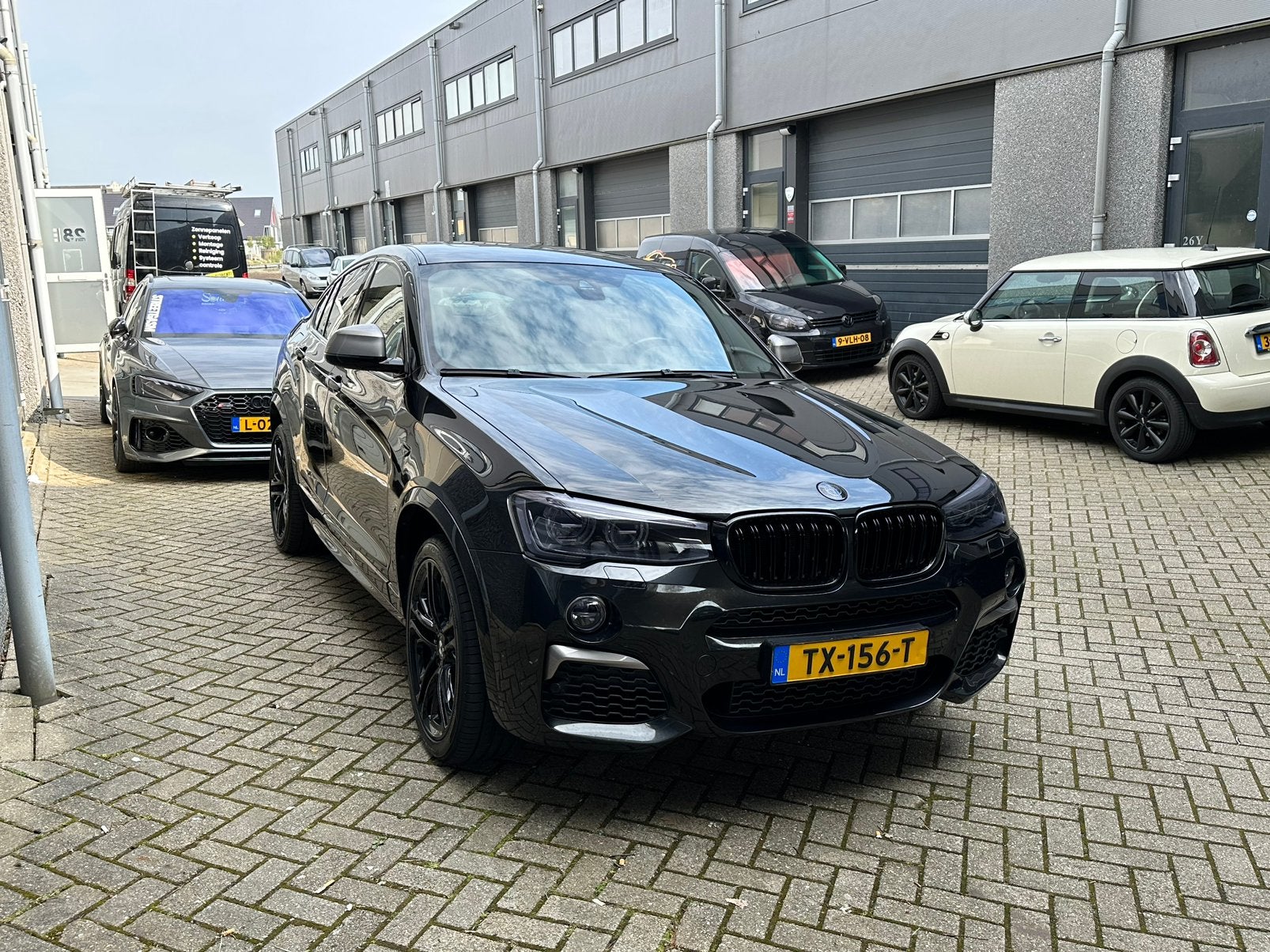 BMW X4 3.0 Xdrive M40i AUT 2018 Zwart, Auto's, BMW, Automaat, Zwart, 2000 kg, 1820 kg