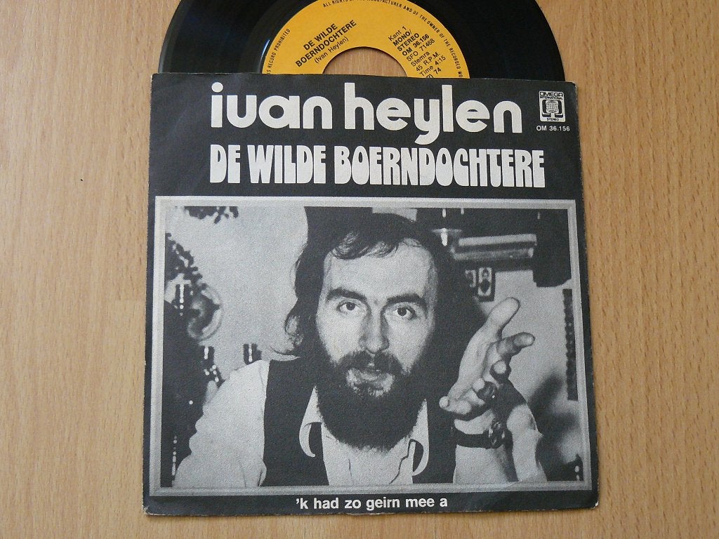single Ivan Heylen * De wilde boerndochtere, Verzenden, Gebruikt, Pop