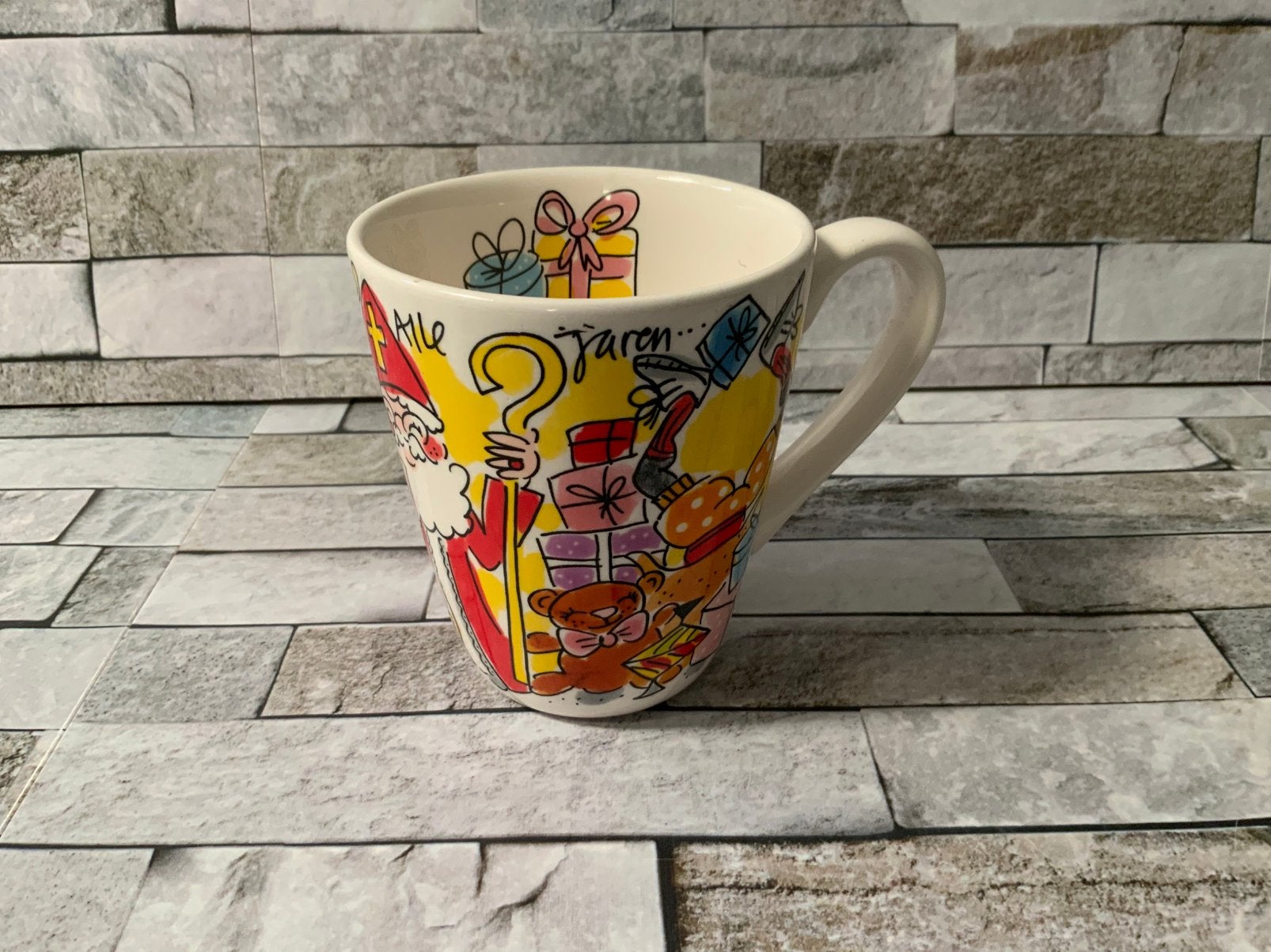 Blond Amsterdam sint mok, Ophalen of Verzenden, Aardewerk, Kop(pen) en/of Schotel(s)