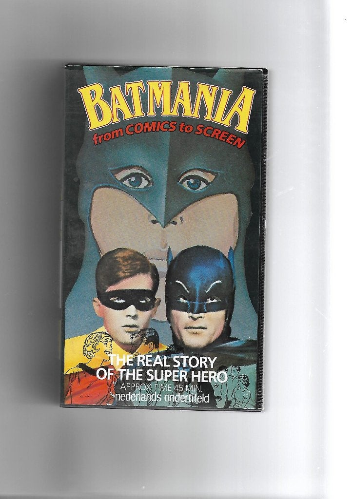 Batman :  3 x Batman filmen , oa een documantaire, Tekenfilm, Verzenden, Alle leeftijden, Zo goed als nieuw