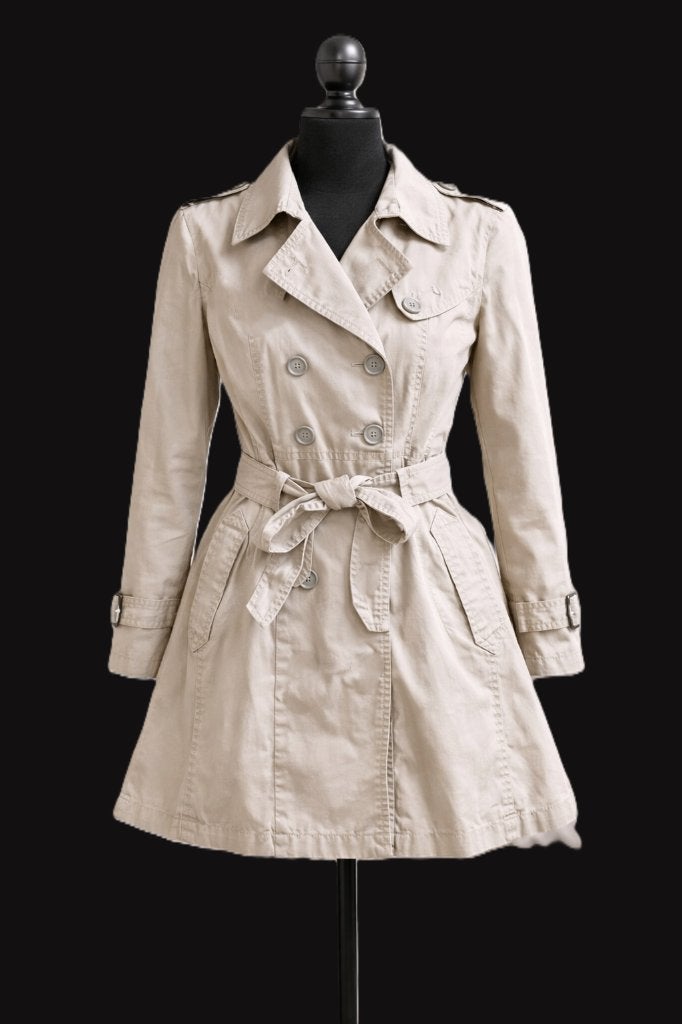 Vila trenchcoat maat M, Maat 38/40 (M), Beige, Vila, Ophalen of Verzenden