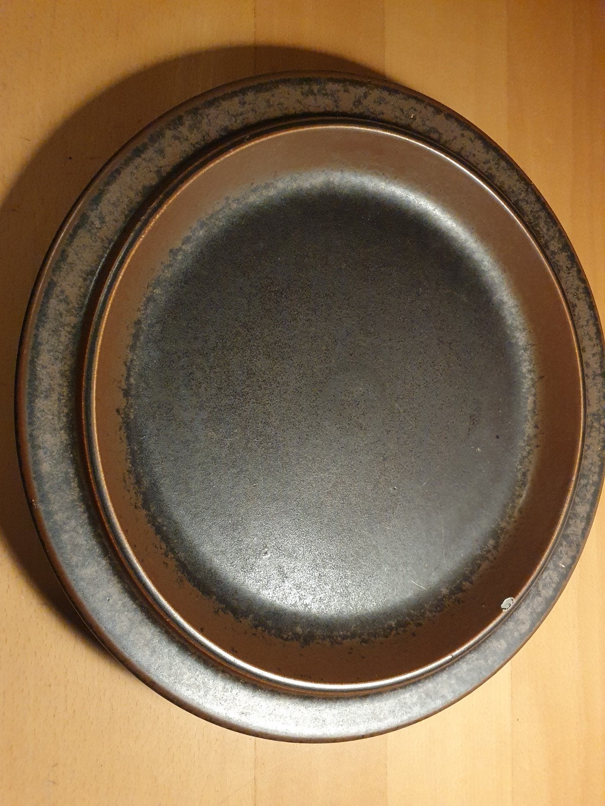 Serveerschaal Arabia Ruska bruin 33cm, Ophalen