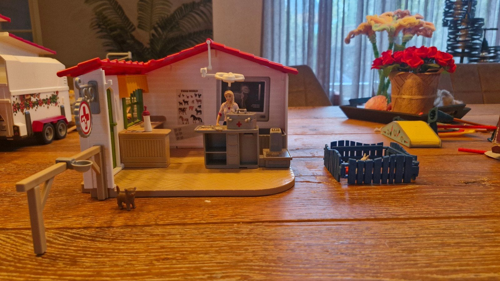 Schleich dierenarts, Ophalen of Verzenden, Zo goed als nieuw