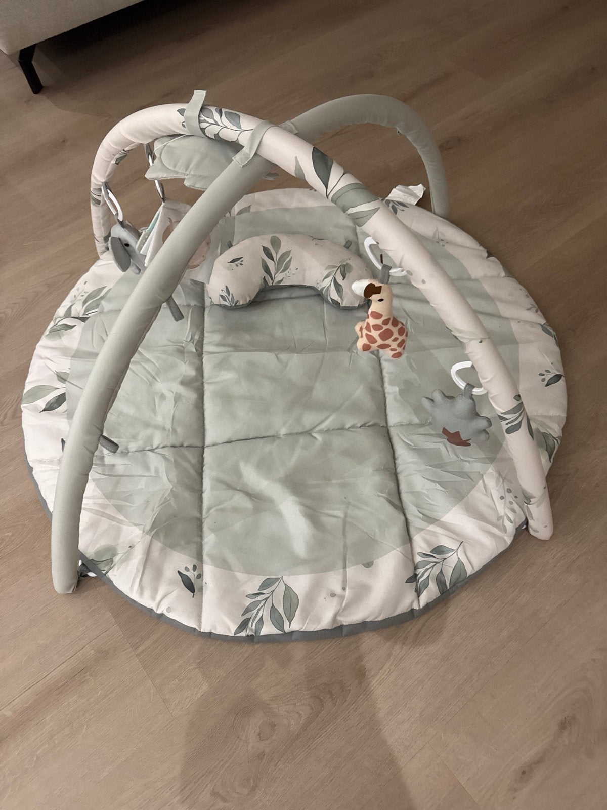 Speelkleed met babygym - Bladprint, Ophalen of Verzenden, Zo goed als nieuw, Speelkleed