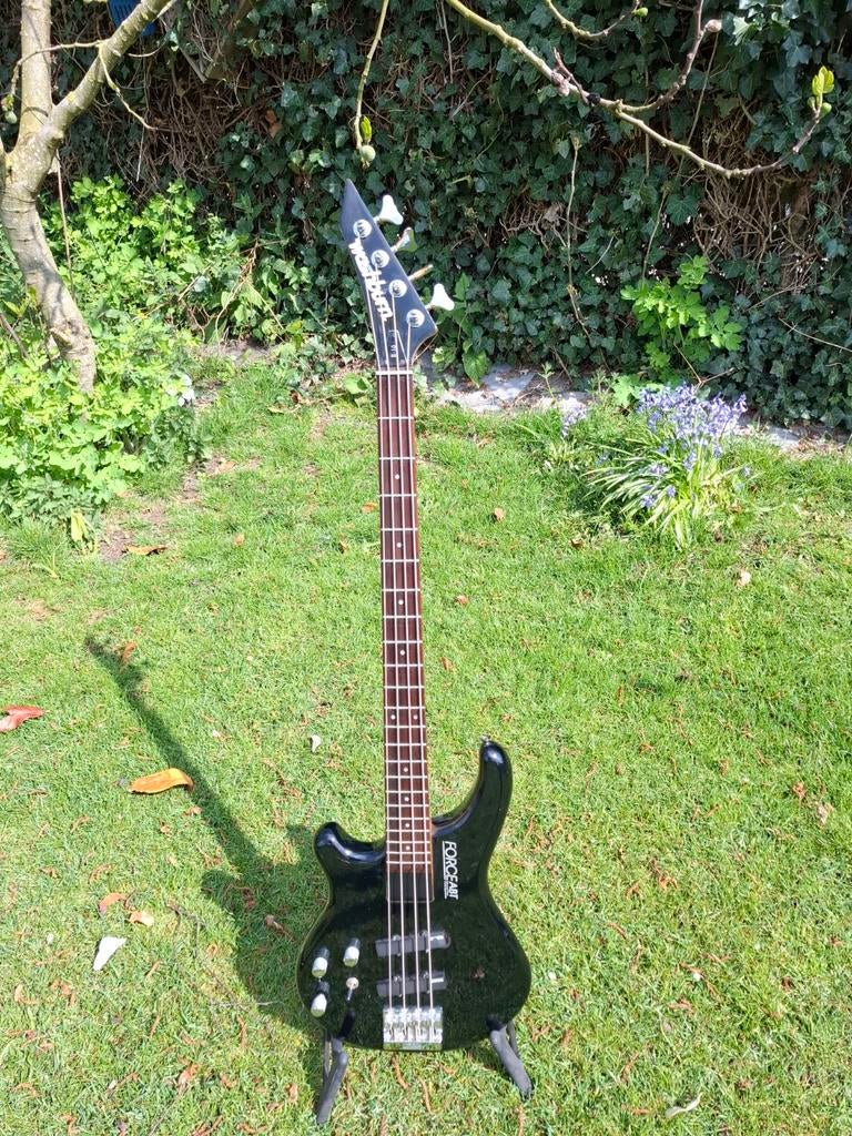Washburn B10 Force ABT bass '80's lefty, Ophalen, Gebruikt, Semi-akoestisch
