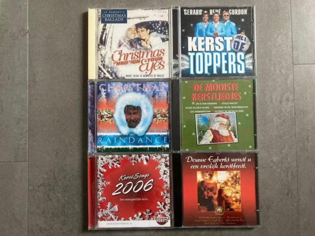 6x cd: Raindance, Kerst Toppers, Christmas Through Your Eyes, Cd's en Dvd's, Ophalen of Verzenden, Gebruikt, Pop