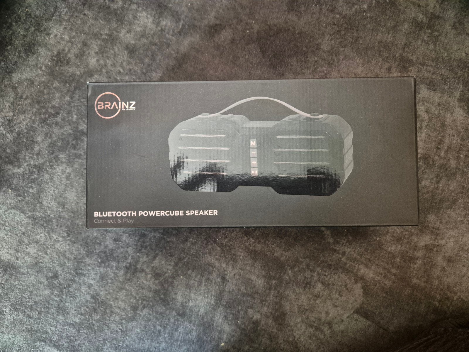 BRAINZ Powercube Bluetooth Speaker S45 - Zo goed als nieuw, Audio, Tv en Foto, Luidsprekers, Ophalen of Verzenden
