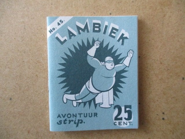 ad000251 lambiek miniboekje, Eén stripboek, Ophalen, Gelezen