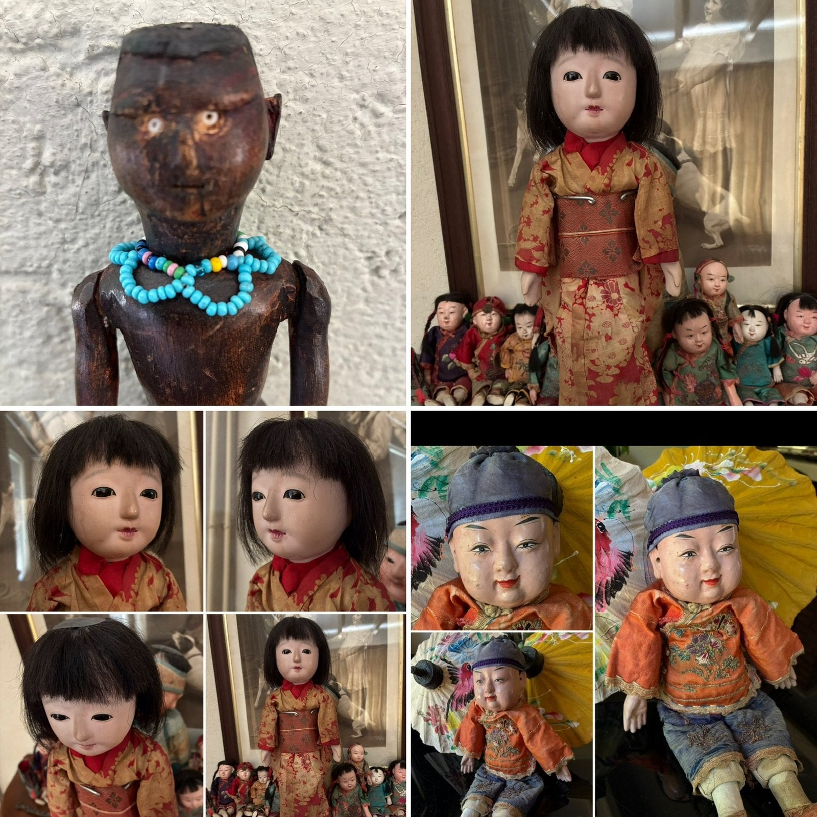 🌿Pop ,” ANTIEKE CHINEES/JAPANSE POPPEN ,AFRIKAANSE POP🌿, Verzenden