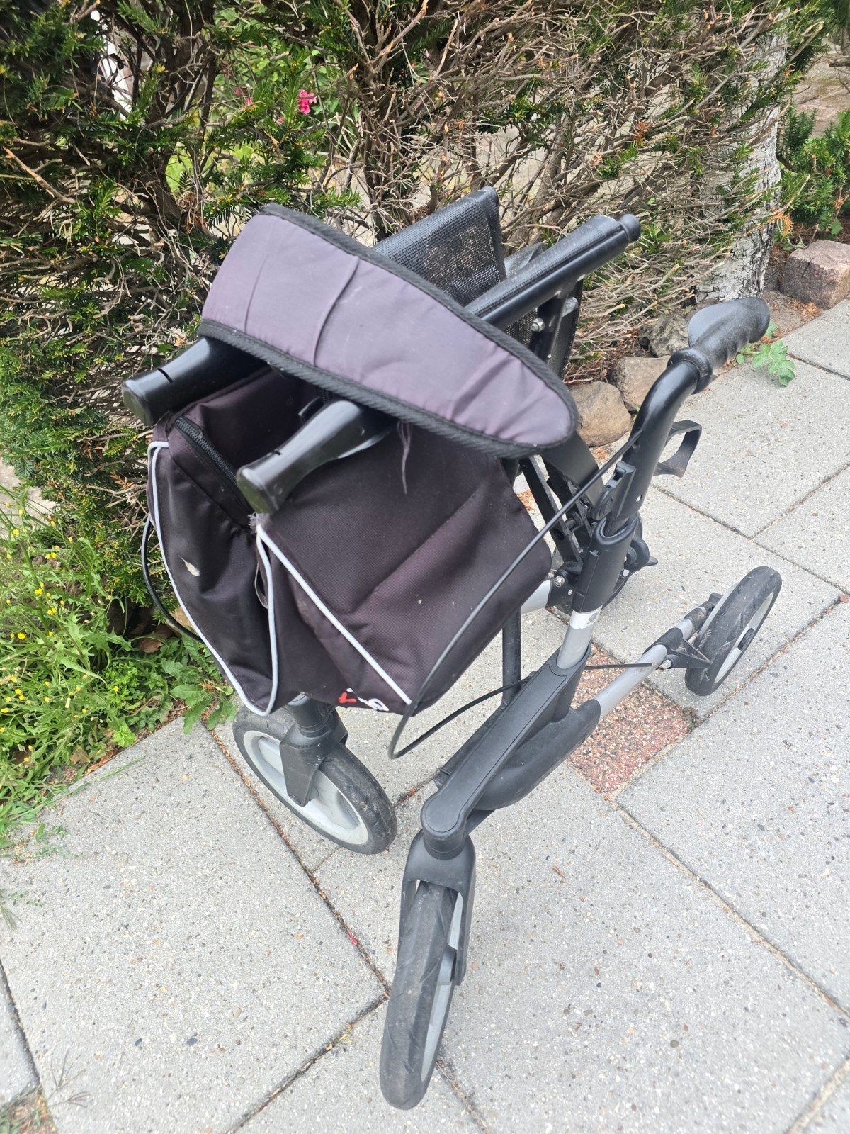 rollator topro olympus met tas en rugsteun, Ophalen, Lichtgewicht, Gebruikt