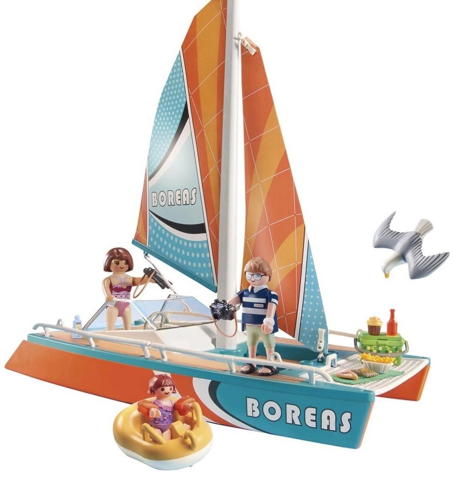 PLAYMOBIL Family Fun PROMO Catamaran - 71043, Kinderen en Baby's, Speelgoed | Playmobil, Ophalen of Verzenden, PLAYMOBIL, Nieuw