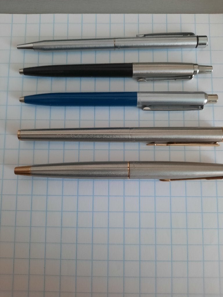 diverse balpennen en een vulpen, Ophalen of Verzenden, Zo goed als nieuw