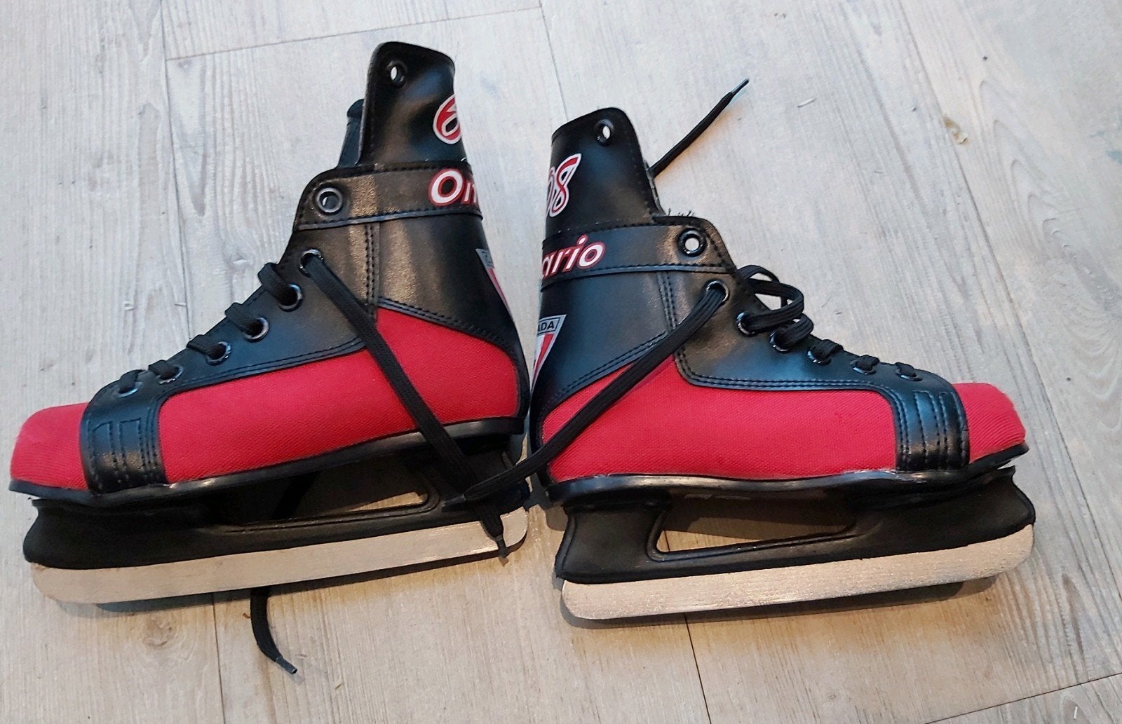 Te koop: stoere kinder ijshockey schaatsen, Overige merken, Gebruikt, Ophalen of Verzenden, IJshockeyschaatsen