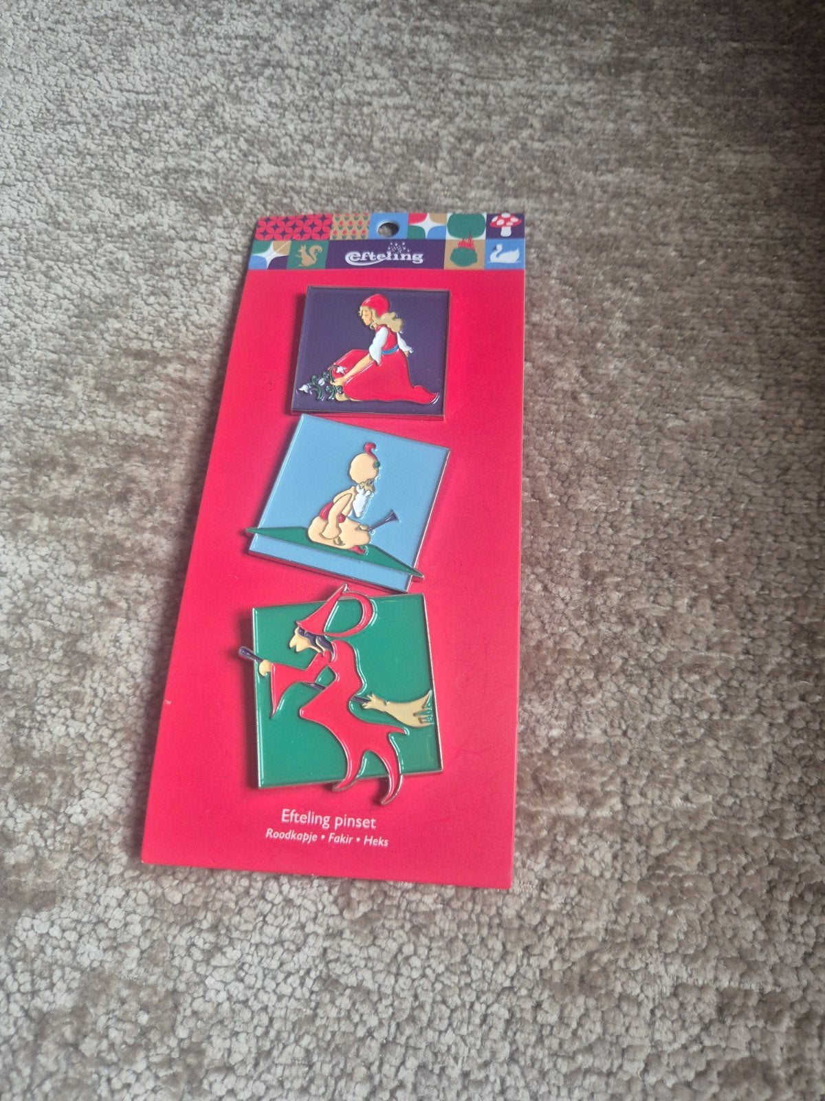 Efteling Pins, Ophalen of Verzenden, Nieuw, Button of Speldje