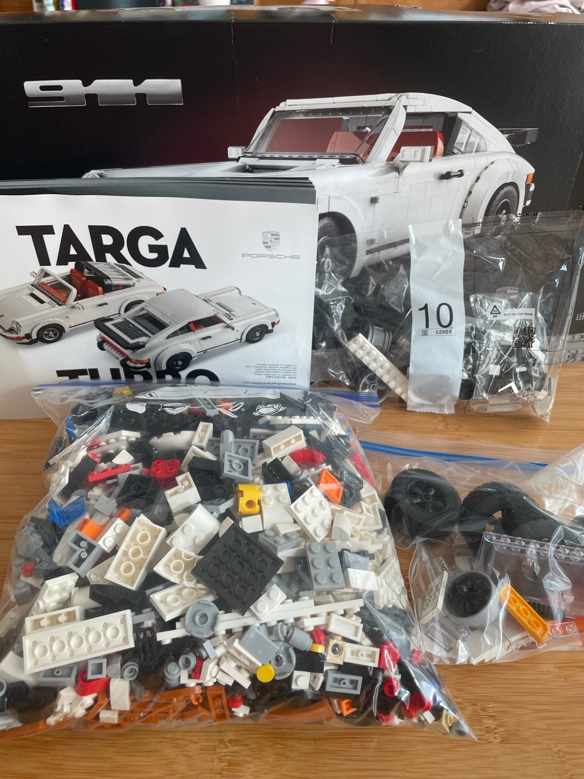LEGO Porsche 911 Targa/Turbo (10295) - Zo goed als nieuw, Ophalen of Verzenden, Zo goed als nieuw, Overige merken