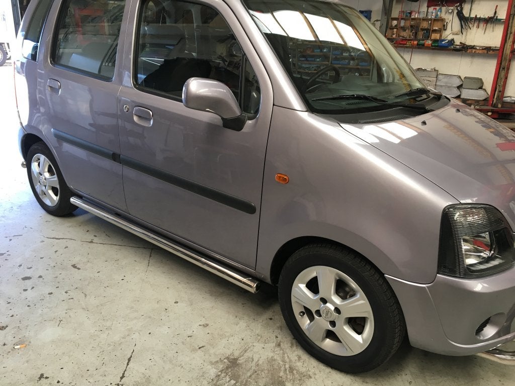 Opel Agila Sidebars rechte buis