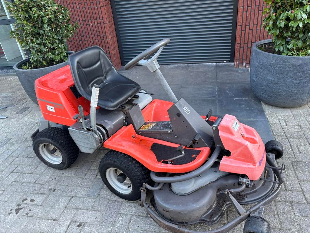 Husqvarna rider16, Tuin en Terras, Grasmaaiers, Ophalen, Cirkelmaaier, Gebruikt, Mulchfunctie