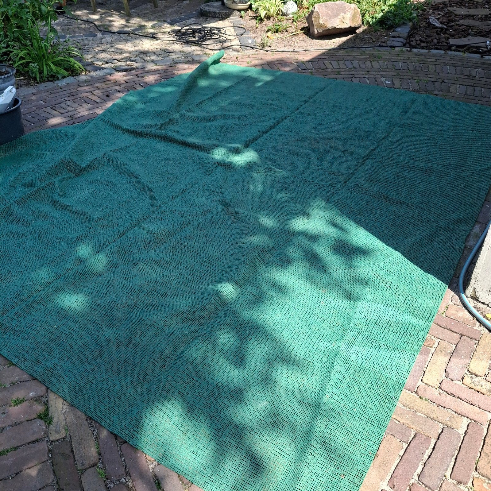 Campingkleed, Ophalen, Gebruikt