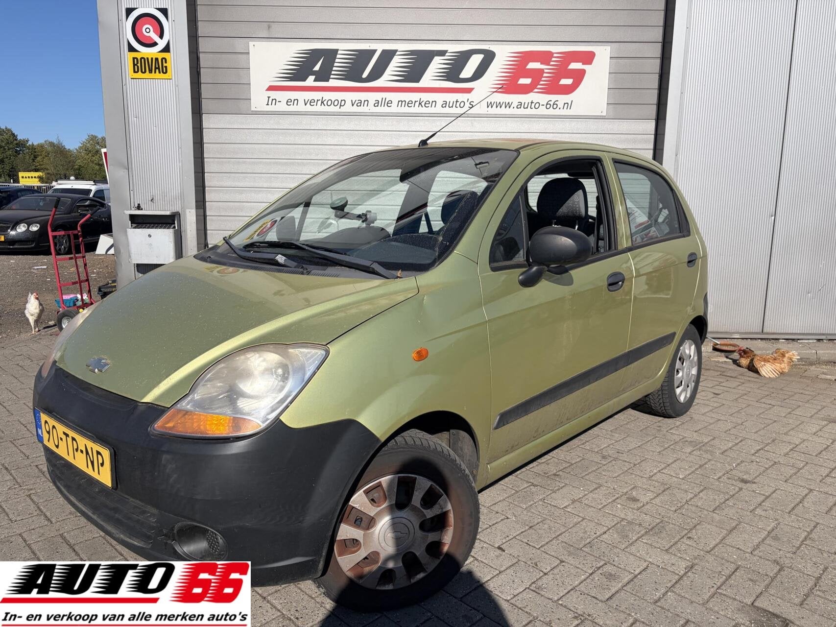 Chevrolet Matiz 0.8 Pure, Auto's, Chevrolet, Voorwielaandrijving, Stof, Gebruikt, Met garantie (alle)