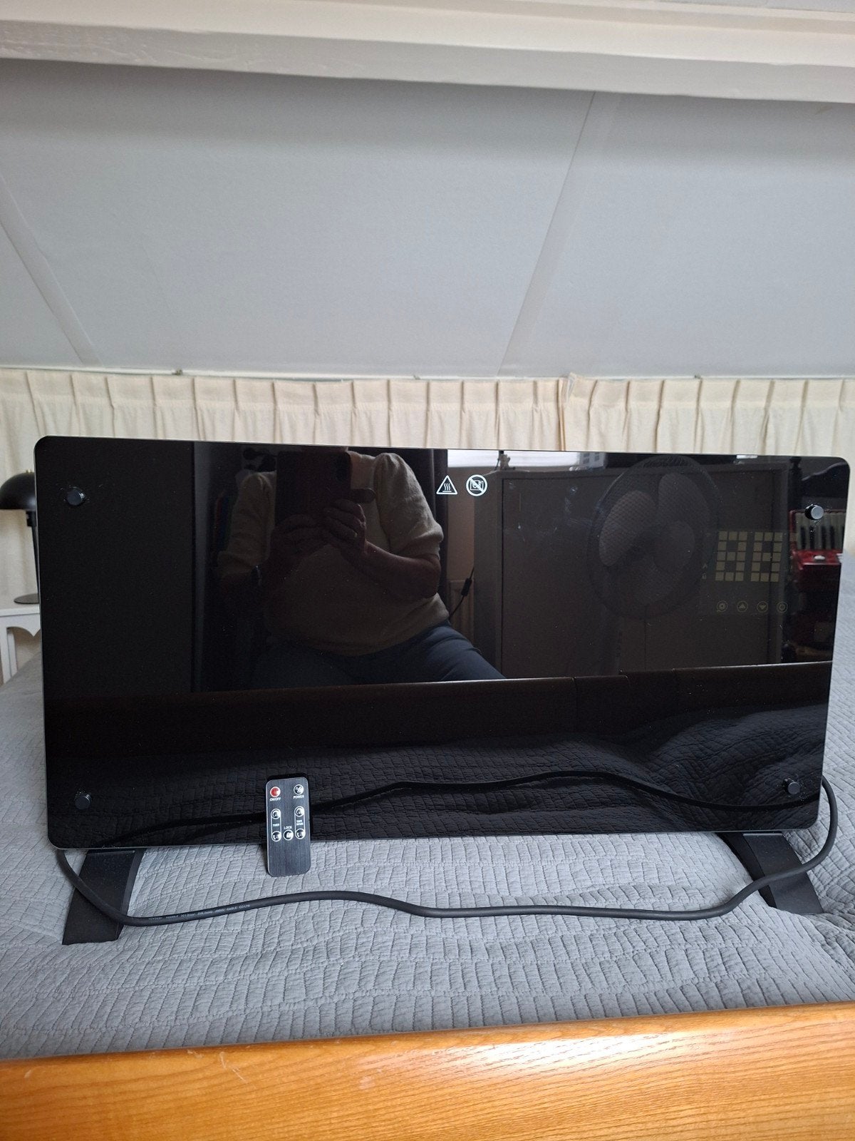 Sevva Smart Panel Heater GCH-20C - Zwart, 1800-2000W, Ophalen