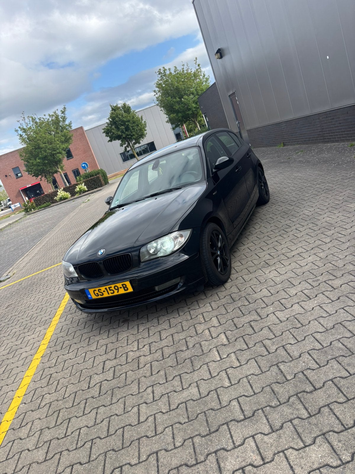 BMW 1-Serie 1.6 116I 5DR 2008 Zwart, 1-Serie, Traction-control, 4 cilinders, 1200 kg