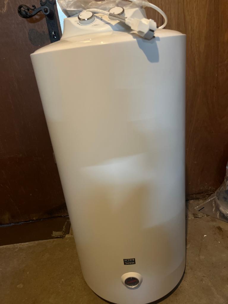 Wahlbach 100 liter boiler - 2 jaar gebruikt, Ophalen, 100 liter of meer, Boiler, Minder dan 3 jaar oud