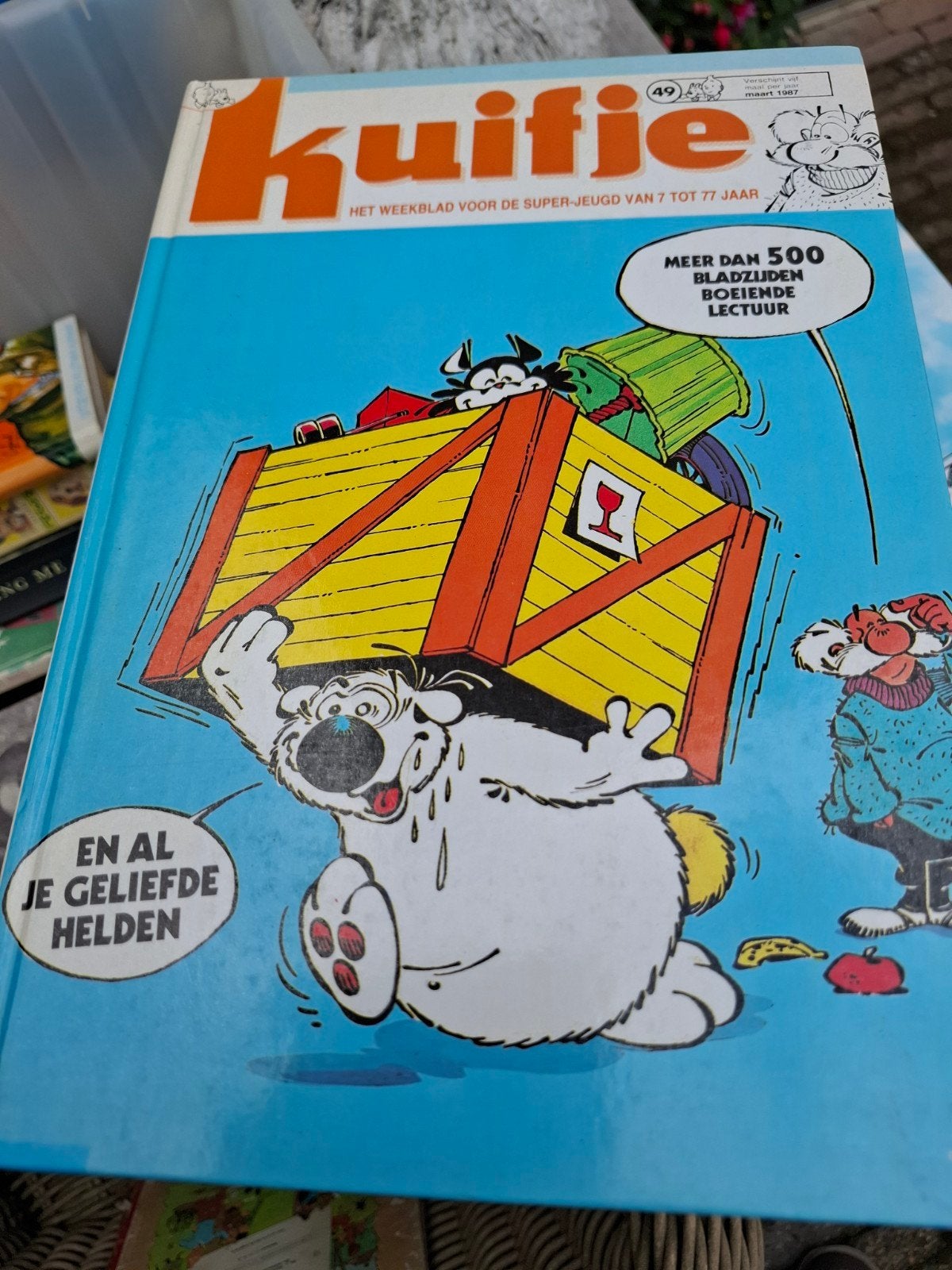 Kuifje Weekblad - Nummer 49, Maart 1987, Ophalen of Verzenden