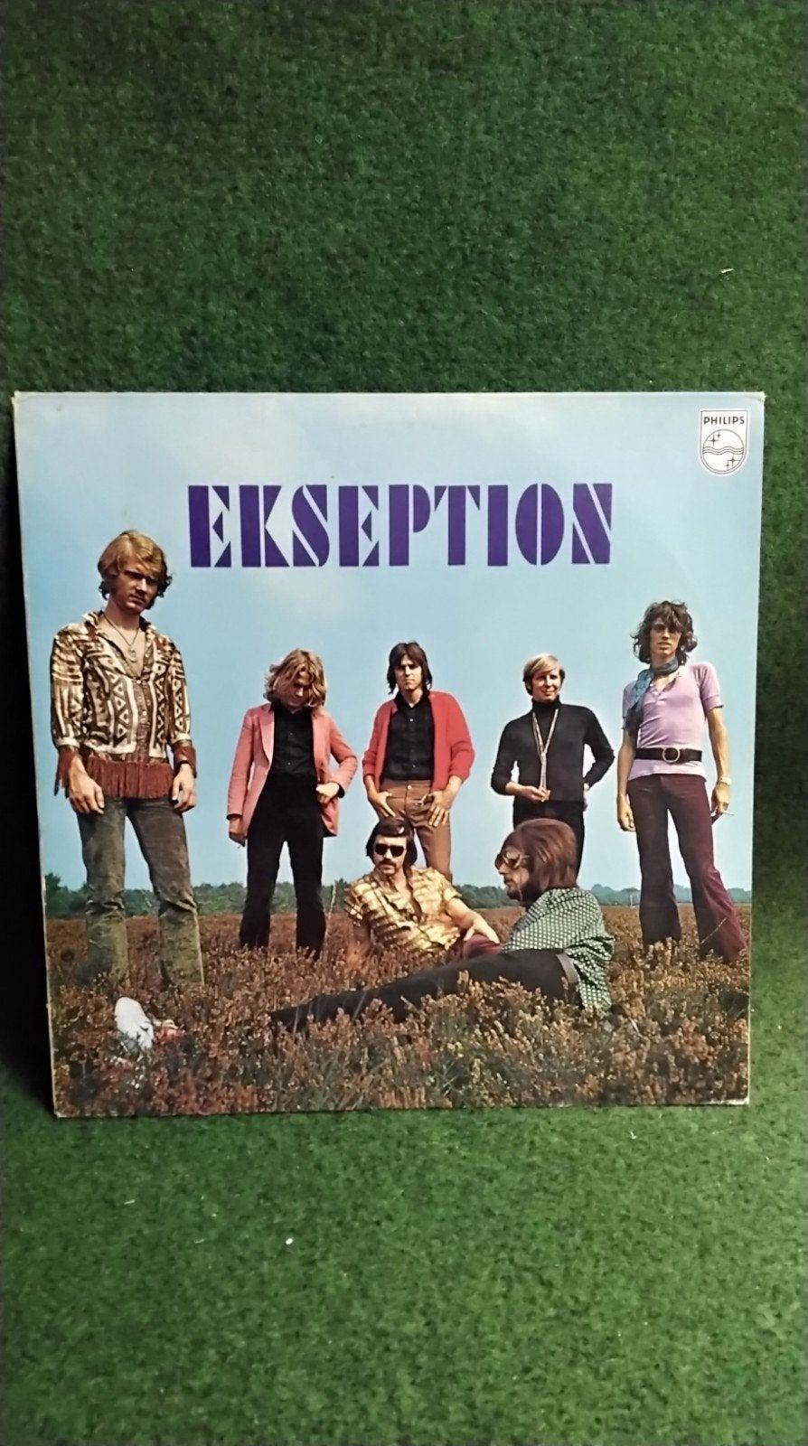 EKSEPTION - EKSEPTION - BOEK EN PLAAT  -, Cd's en Dvd's, Ophalen of Verzenden, Gebruikt, Overige formaten, Poprock