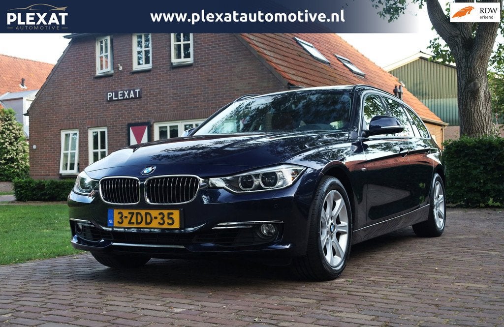 BMW 3-serie Touring 328i High Executive Aut. | Panorama | Or, Automaat, 745 kg, Gebruikt, Euro 6