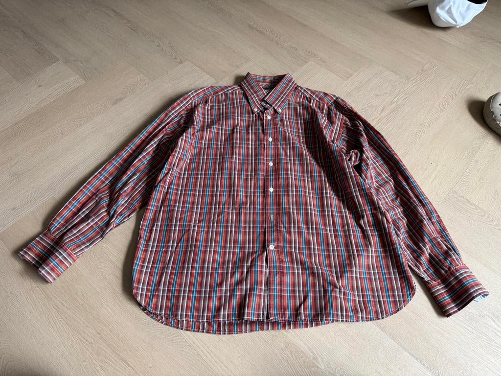 Tommy Hilfiger overhemd, Ophalen of Verzenden, Zo goed als nieuw, Blauw