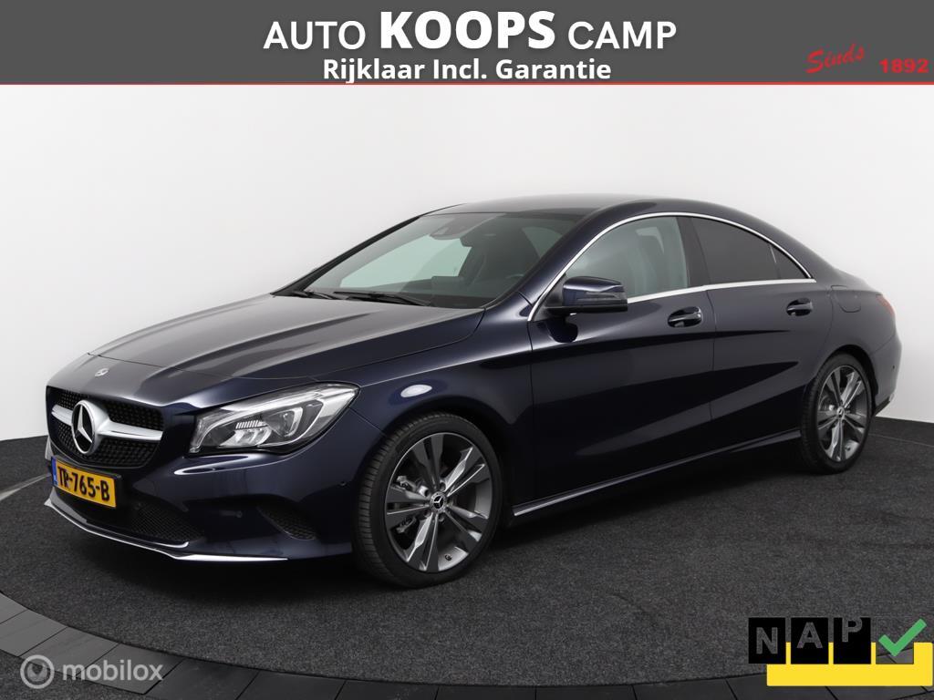 Mercedes-Benz CLA-klasse 180 Upgrade Edition Autmaat | Vol O, Auto's, Stof, 4 cilinders, 715 kg, Blauw