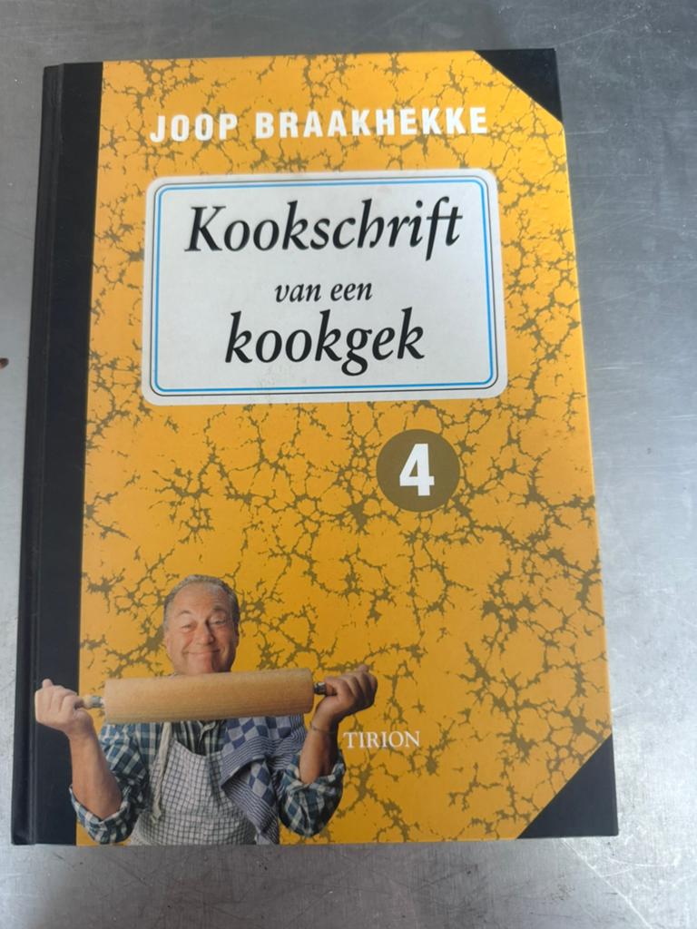 Kookschrift van een kookgek 4 - Joop Braakhekke, Ophalen, Gelezen, Nederland en België, Hoofdgerechten