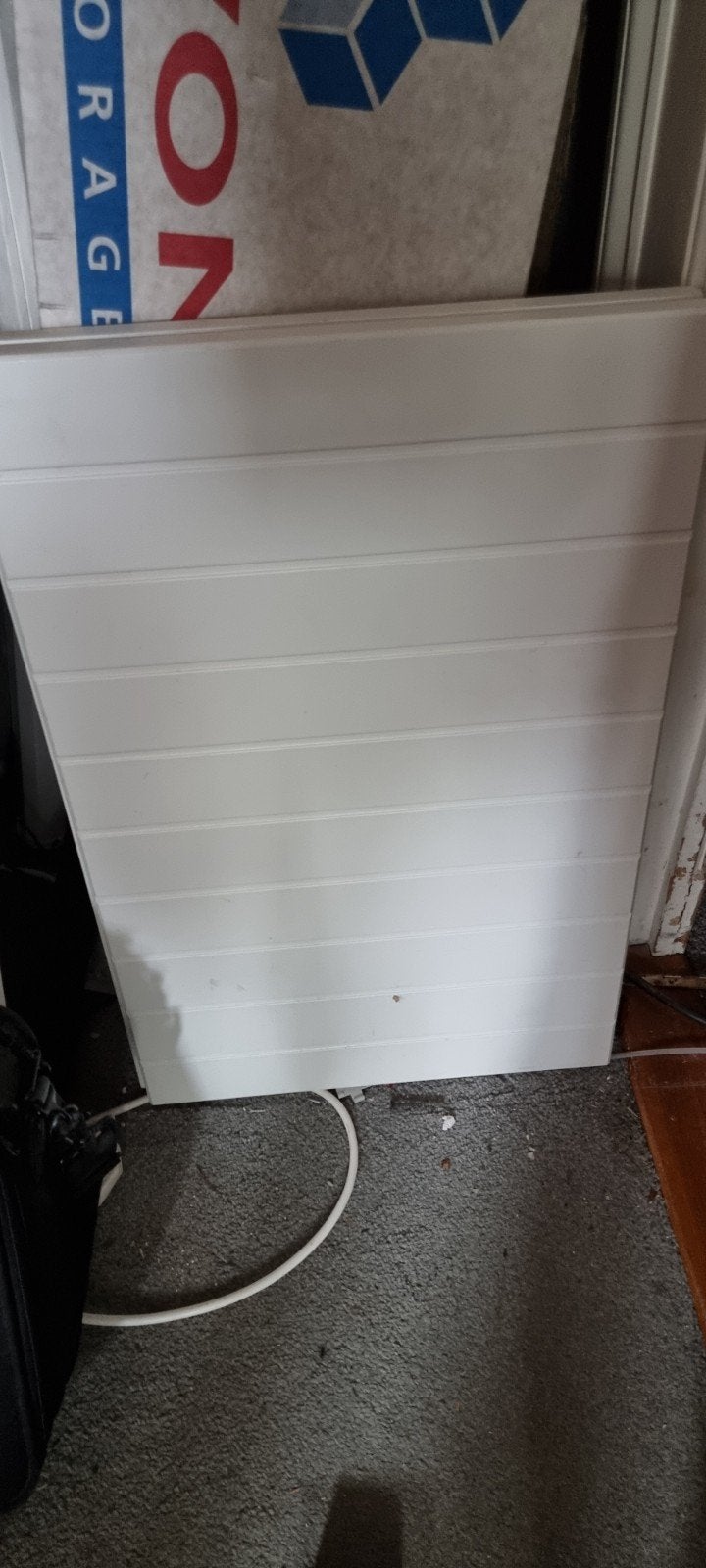 2x 2 Ikea Besta deuren wit. latjes design., Ophalen, Gebruikt