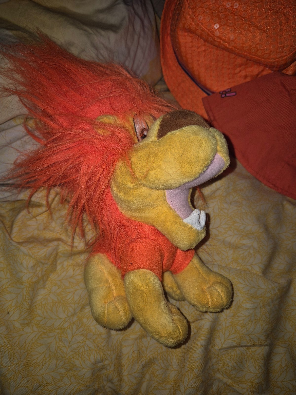 Leuke Leeuw Knuffel - Oranje/Geel, Kinderen en Baby's, Speelgoed | Knuffels en Pluche, Oranje, Nieuw, Ophalen of Verzenden, Middelgroot (20 tot 80 cm)