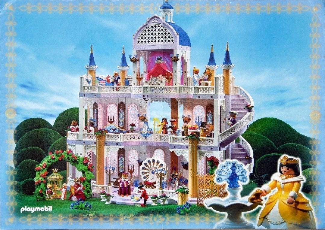 Playmobil 3019 Prinsessenkasteel met veel figuren en accesso, Gebruikt, Complete set, Ophalen of Verzenden, Kasteel/Fort