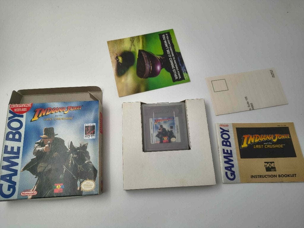 Indiana Jones and the last crusade game boy, Spelcomputers en Games, Avontuur en Actie, 1 speler, Ophalen of Verzenden, Zo goed als nieuw