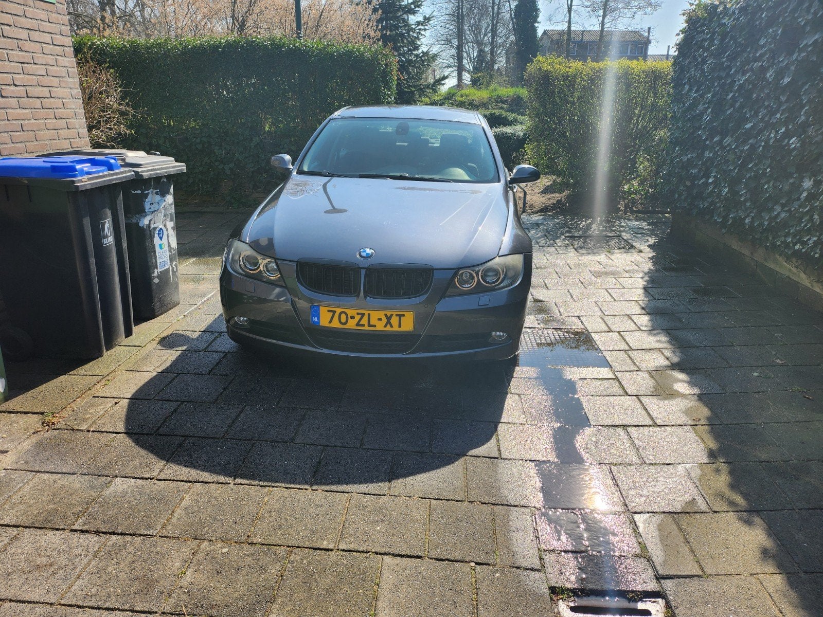 BMW 3-Serie 1.6 I 316 90KW 2008 Grijs, Auto's, 1599 cc, 4 cilinders, 122 pk, Origineel Nederlands