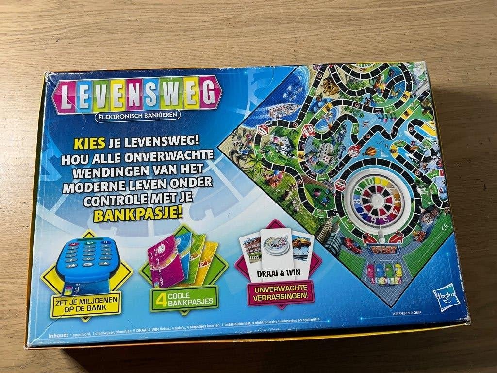 Levensweg Elektronisch Bankieren Bordspel, Hobby en Vrije tijd, Gezelschapsspellen | Bordspellen, Ophalen of Verzenden, Gebruikt