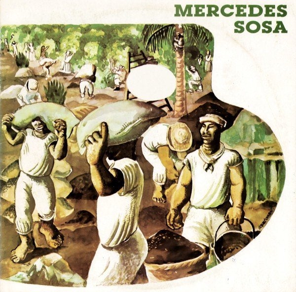 Latin L.P. (1983) Mercedes Sosa - Mercedes Sosa  (Philips), LP, Gebruikt, Latin, Ophalen of Verzenden